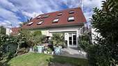 Ansicht Garten - 5 Zimmer Doppelhaushälfte zum Kaufen in Taucha
