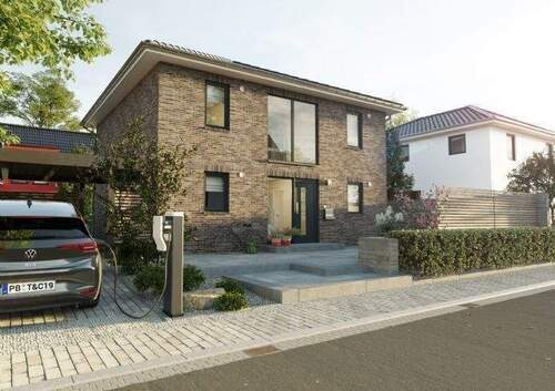 Stadtvilla-145-Strasse-Klinker - Dein eigenes Haus: unkompliziert, energetisch sicher & bezahlbar