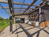 Terrasse mit Pergola - 5 Zimmer Einfamilienhaus in Massenbachhausen