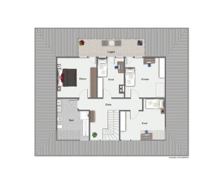 Dachgeschoss - 