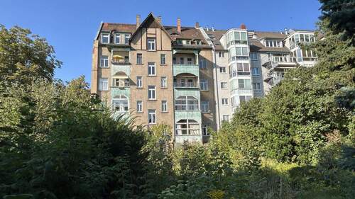 Hofansicht - Mehrfamilienhaus, Wohnhaus zum Kaufen in Leipzig