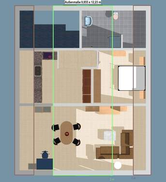 .. Wohnung im DG ! - 