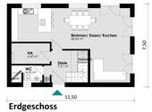 Erdgeschoss - 5 Zimmer Einfamilienhaus zum Kaufen in Hamburg Sasel