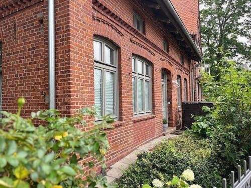 Aussenansicht des denkmalgeschützten Gebäudes - 