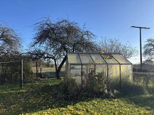 hinterer Garten - Einfamilienhaus mit 156,80 m&sup2; in Mittelangeln zum Kaufen