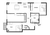 Grundriss-Wohnung 3 - 