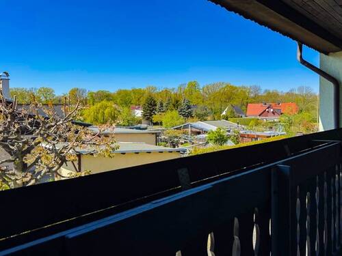 Blick vom Balkon nach Nordwesten - 