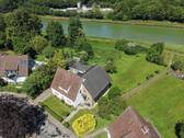 X_Flugaufnahme_1 - Wohnhaus in attraktiver Lage von Wittlage direkt am Mittellandkanal! Jetzt zum OPEN HOUSE anmelden!