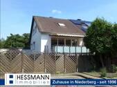 Rückansicht - Großzügige Doppelhaushälfte in ruhiger Randlage von Velbert-Neviges