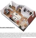 Grundrisse Wohnebene 1 - 