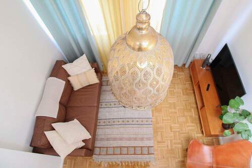 Blick ins Wohnzimmer - 