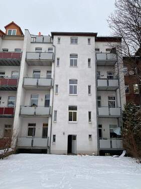 Rückansicht - 2 Zimmer Etagenwohnung zum Kaufen in Erfurt