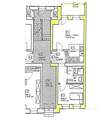 Grundriss - 2 Zimmer Etagenwohnung in Erfurt
