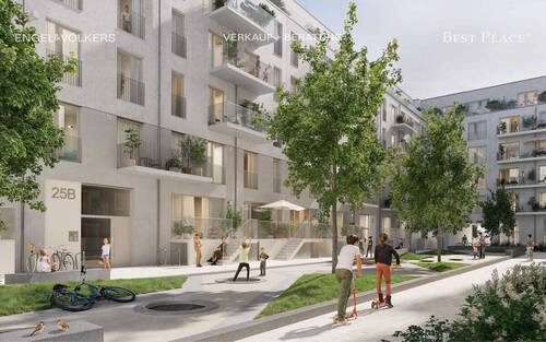 Innenhof - Etagenwohnung mit 119,10 m&sup2; in Berlin zum Kaufen