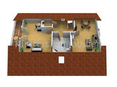 Grundriss 3D DG - 