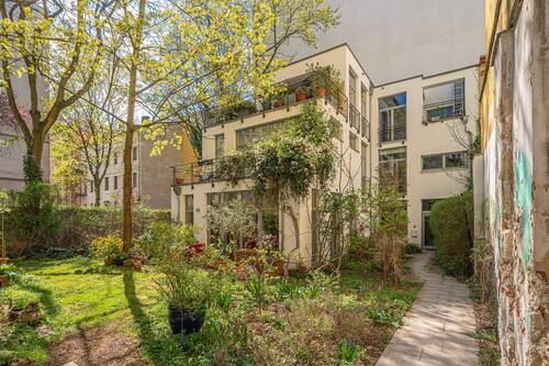 Ansicht Gartenhaus - 3 Zimmer Etagenwohnung zum Kaufen in Berlin