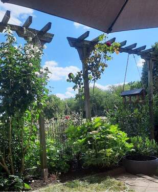 Garten (4) - Genießen Sie den nächsten Sommer auf der eigenen Terrasse: Tolle Wohnung in Rheinberg-Borth