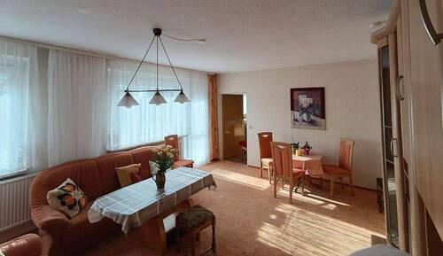 Wohnzimmer - 5 Zimmer Einfamilienhaus zum Kaufen in Uckerland