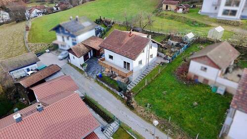 Draufsicht - Einfamilienhaus mit 115,00 m&sup2; in Grafenwiesen zum Kaufen