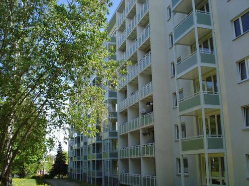 Rückansicht - Etagenwohnung mit 62,20 m² in Chemnitz zur Miete