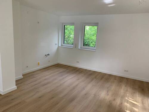 Küche i WZ.jpeg - 2 Zimmer Etagenwohnung in Ratingen