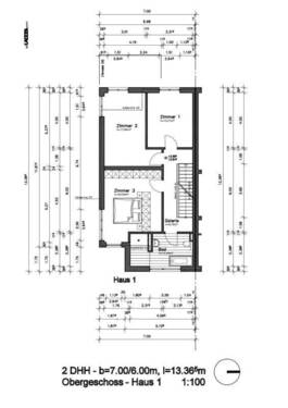 Obergeschoss Haus links - 