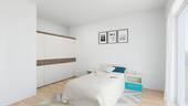 Schlafzimmer 2 oben (rechts) - 