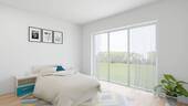 Schlafzimmer 2 oben (rechts) - 