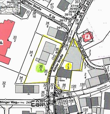 Lageplan Sülm - 