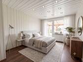 EG Schlafzimmer - KI renoviert - Doppelhaushälfte mit 107,50 m&sup2; in Bonn zum Kaufen
