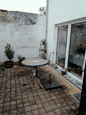 Die riesige Terrasse (2).jpg - Etagenwohnung mit 40,00 m&sup2; in Büttelborn zur Miete