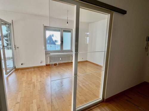 Glastüren im Wohnzimmer und Küche - 