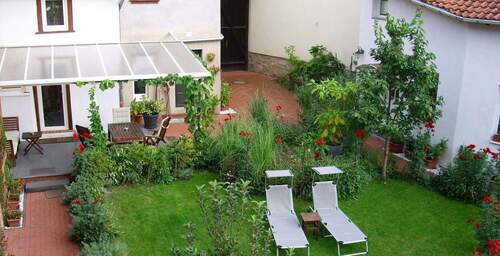 Gartenansicht - 7 Zimmer Einfamilienhaus in Erfurt