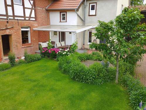 Garten - Einfamilienhaus mit 229,00 m&sup2; in Erfurt zum Kaufen
