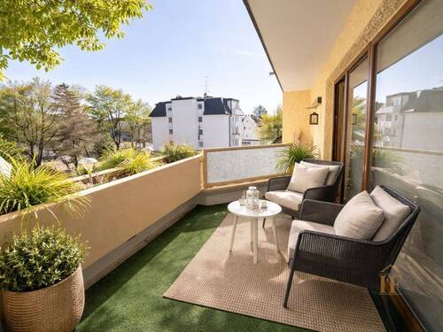 Balkon visualisiert - 2 Zimmer Etagenwohnung zum Kaufen in Gröbenzell