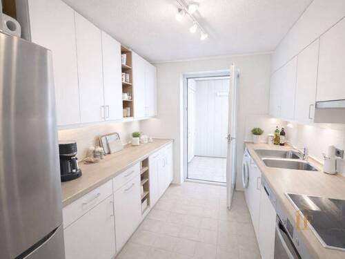 Küche visualisiert - 2 Zimmer Etagenwohnung in Gröbenzell