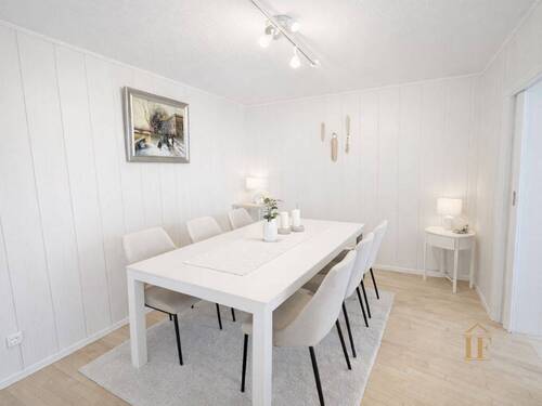 Essbereich visualisiert - Etagenwohnung mit 78,00 m&sup2; in Gröbenzell zum Kaufen