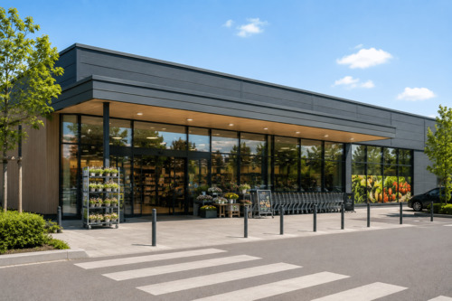 Supermarkt visualisiert - 
