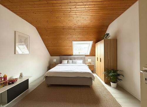Schlafzimmer - virtuell möbliert - 3 Zimmer Etagenwohnung in Osnabrück