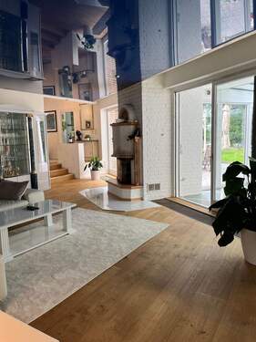 Wohnzimmer - Einfamilienhaus mit 197,40 m² in Achim zum Kaufen