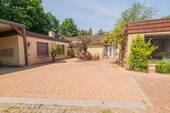 Terrasse am Bungalow - 