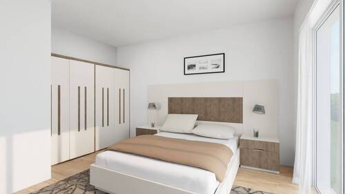 Schlafzimmer oben (links) - 