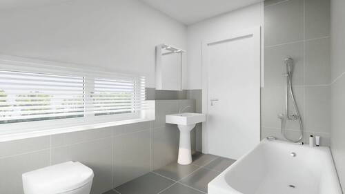 Badezimmer oben (links) - 