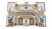 Grundriss Obergeschoss - 