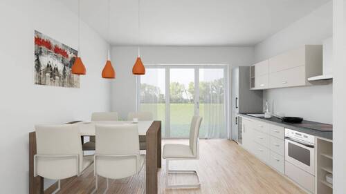 Wohn- Esszimmer (links) - 
