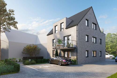 Visualisierung - Klimafreundlicher Neubau mit Qualitätssiegel (KfW 297, 298) nahe der Basilika