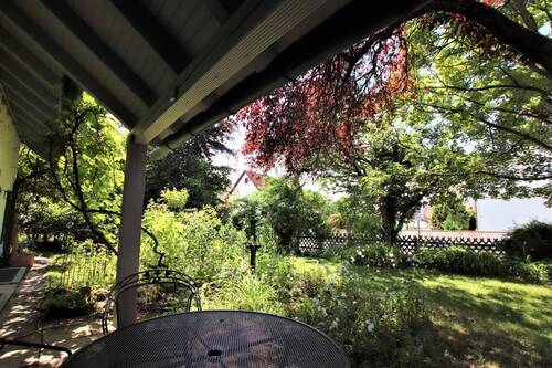 Aussicht West-Terrasse - 6 Zimmer Einfamilienhaus zum Kaufen in Neufahrn bei Freising