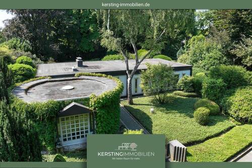 Krefeld Musikerviertel - Wohnen im Musikerviertel! Stilvoller Architekten-Bungalow mit 1.670m² Traumgrundstück und Tiefgarage