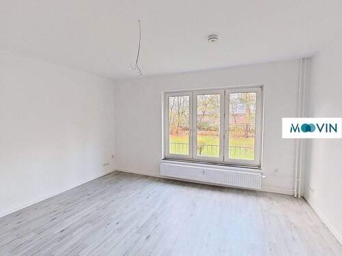 Ansicht I: Wohn- und Esszimmer - 2 Zimmer Etagenwohnung zur Miete in Leer (Ostfriesland)