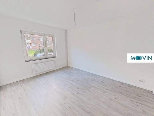 Ansicht I: Schlafzimmer - Etagenwohnung mit 52,90 m&sup2; in Leer (Ostfriesland) zur Miete